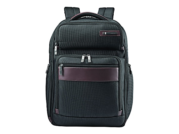 Samsonite Kombi Slim Laptop Backpack BlackBrown ODP Business
