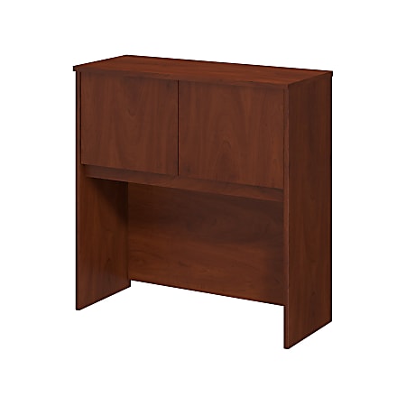 Bush Business Furniture Components Elite Hutch 36"W, Hansen Cherry, Premium Installation