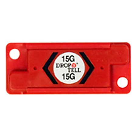Drop-N-Tell 15G Resettable Indicators, Case of 25