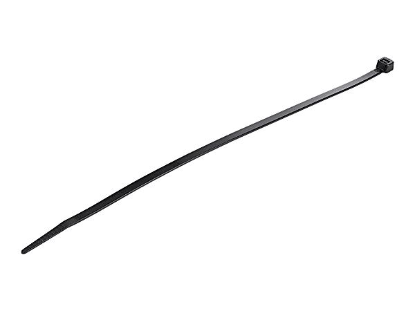 StarTech.com 1000 Pack 10" Cable Ties - Black