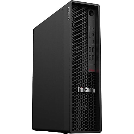 Lenovo ThinkStation P340 30DK003SUS Workstation - 1 x Intel (8 Core) i7-10700 2.90 GHz - 32 GB DDR4 SDRAM RAM - 1 TB SSD - Small Form Factor - Windows 10 Pro 64-bit - NVIDIA Quadro P620 2 GB Graphics - DVD-Writer