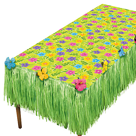 Amscan Summer Flower Transform-A-Table Kits, Set Of 2