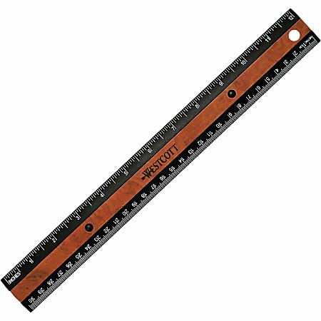 Acme 70% Recycled Faux Burled Wood Ruler
