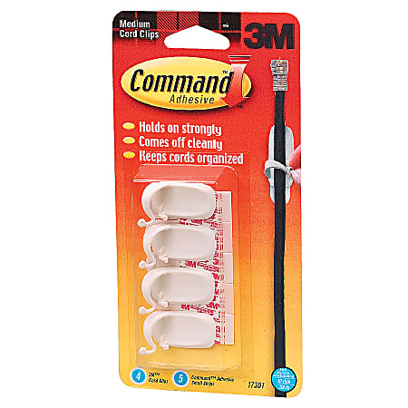 3M Command Adhesive Cable Clips