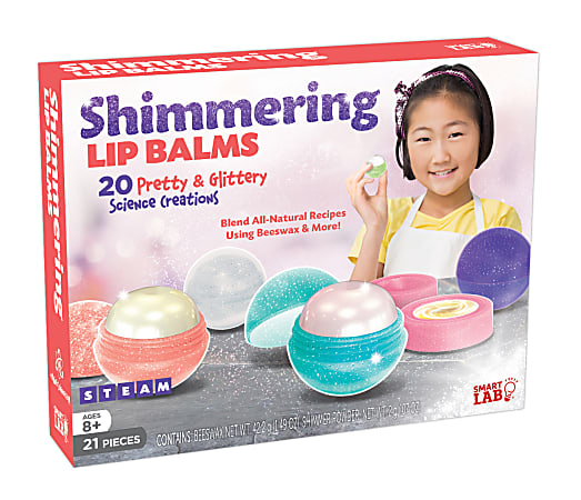 SmartLab QPG Lab For Kids, Shimmering Lip Balms,