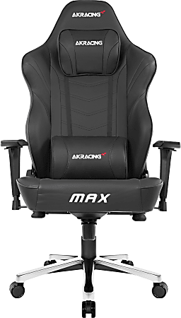 AKRacing Master Max Gaming Chair Black Office Depot