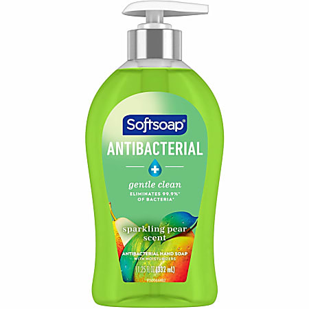 Softsoap® Antibacterial Liquid Hand Soap, Sparkling Pear Scent,