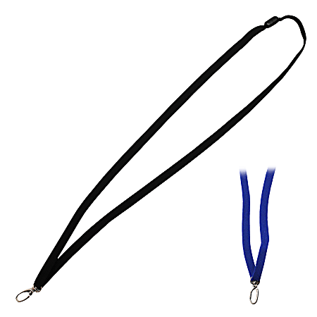 The Pencil Grip Safety Lanyards, 38", Assorted Colors, Pack Of 12