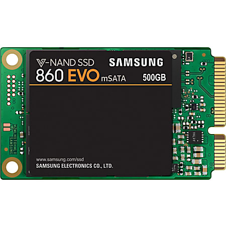 Samsung 860 EVO 500GB Internal Solid State Drive, SATA, mSATA