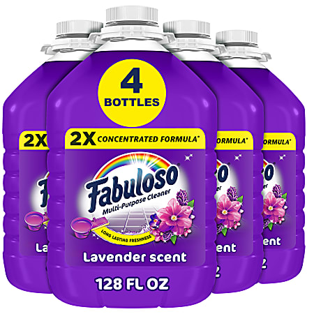 Fabuloso Multi-Purpose Cleaner, Lavender Scent, 128 Oz