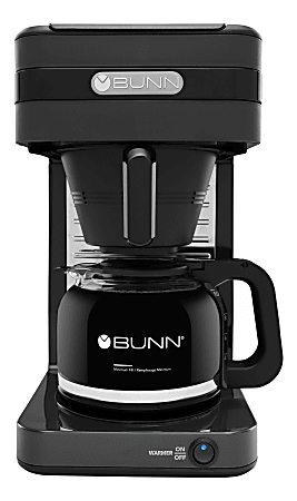 BUNN Speed Brew 10-Cup Drip Coffeemaker, Charcoal