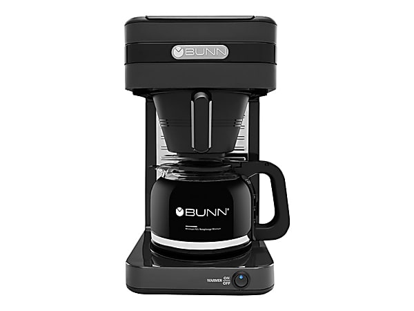 BUNN Speed Brew 10 Cup Drip Coffeemaker Charcoal Office Depot
