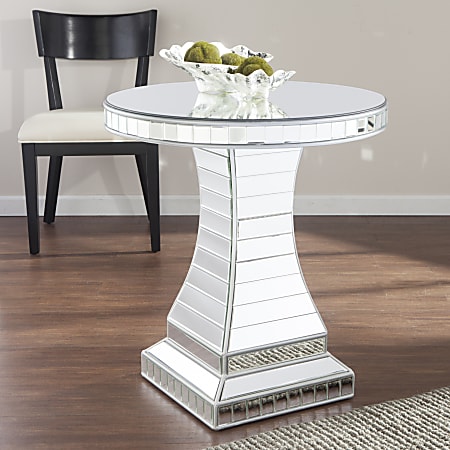 Silver bistro table discount