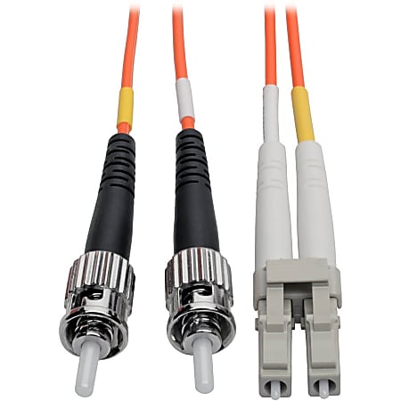 Eaton Tripp Lite Series Duplex Multimode 62.5/125 Fiber Patch Cable (LC/ST), 1M (3 ft.) - Patch cable - N31801M