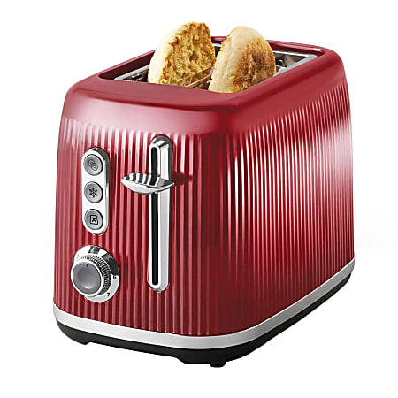 Oster Retro 2-Slice Extra Wide Slot Toaster, Red