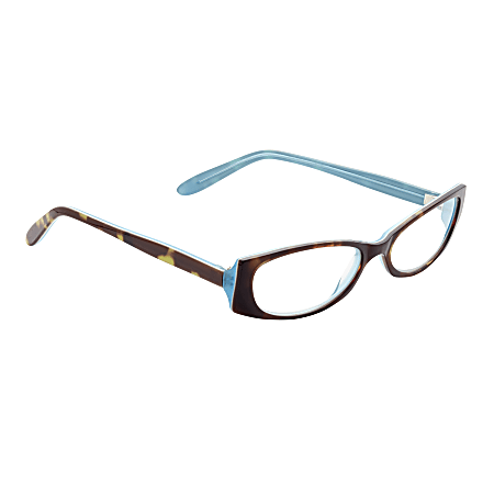 ICU Reading Eyewear, 2-Tone Acetate Full Frame Robin Egg Blue, +1.75