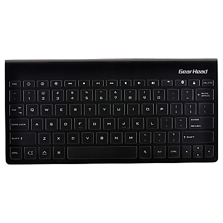 Gear Head Wireless Bluetooth Keyboard for Android