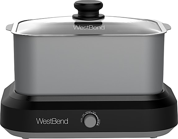 West Bend 5-Quart Oblong Slow Cooker 