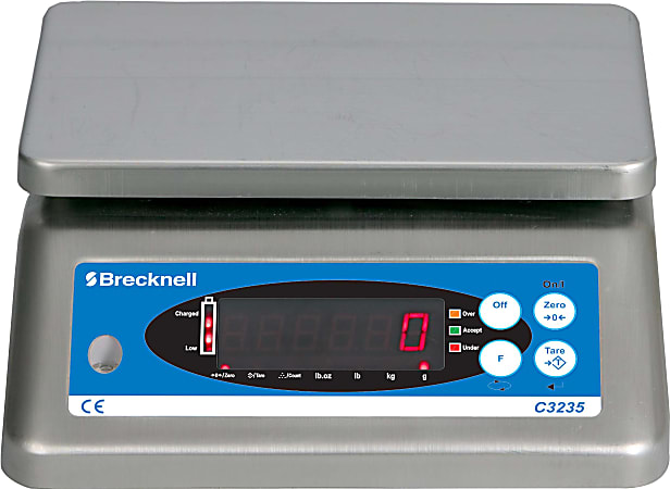 Brecknell C3235 6-Lb Washdown Check Weigher, Gray