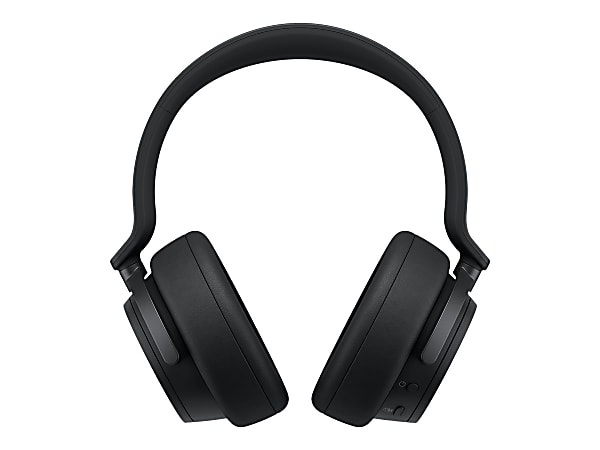Microsoft Surface Headphones 2+ for Business - Headphones with mic - full size - Bluetooth - wireless, wired - active noise canceling - 3.5 mm jack, USB-C - matte black - commercial - Certified for Microsoft Teams