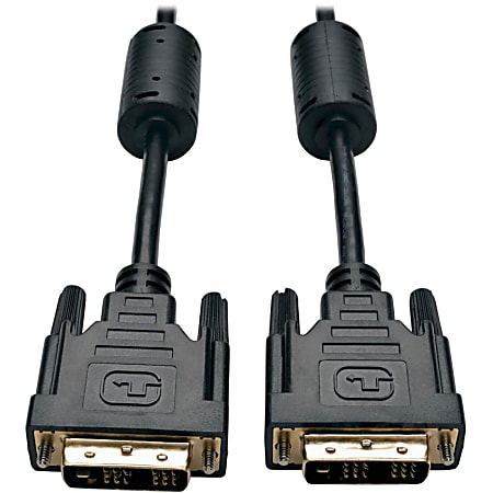 Eaton Tripp Lite Series DVI Single Link Cable, Digital TMDS Monitor Cable (DVI-D M/M), 6 ft. (1.83 m) - P561006