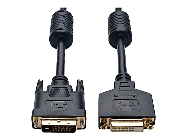 Tripp Lite 6ft DVI Dual Link Extension Cable Digital TMDS Shielded DVI-D M/F 6' - (DVI-D M/F) 6-ft.