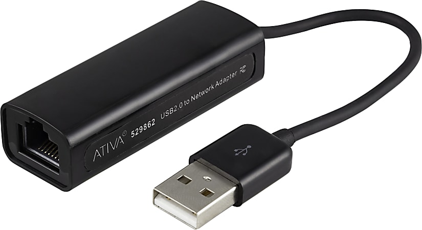 Ativa USB C To 3.5mm Audio Adapter Black - Office Depot