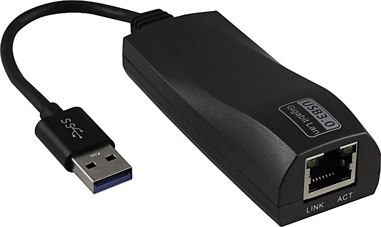 Ativa USB 3.0 To Network Adapter 27563 Office Depot
