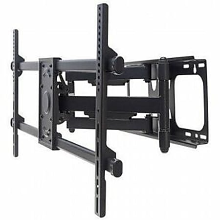 Manhattan TV &amp; Monitor Mount, Wall, Full Motion, 1 screen, Screen Sizes: 37-75", Black