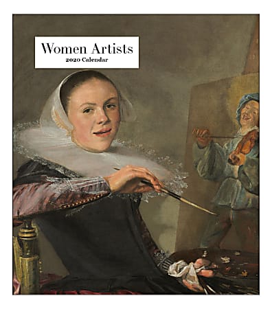 Retrospect Women Artist Monthly Desk Calendar, 6-1/4" x 5-1/2”, January To December 2020, YCD 074-20
