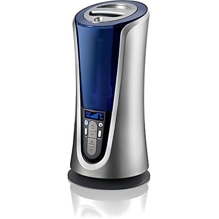 HoMedics Warm and Cool Mist Ultrasonic Tower Humidifer - Ultrasonic, Cool Mist, Warm Mist - 1.40 gal Tank - 90 W