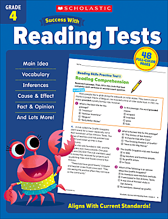 Scholastic Success With Reading Tests, Grade 4