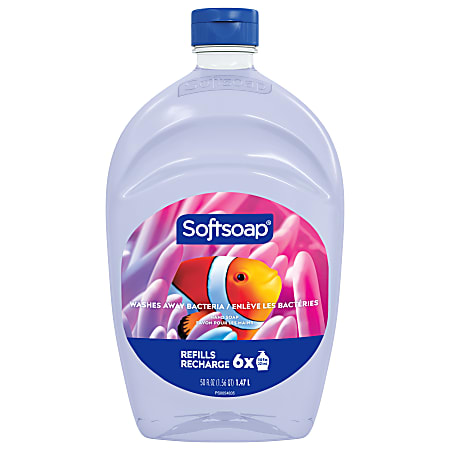 Softsoap® Aquarium Design Liquid Hand Soap, Fresh Scent, 50 Oz Bottle
