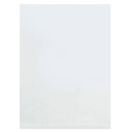 Office Depot® Brand 6 Mil Flat Poly Bags, 3" x 8", Clear, Case Of 1000