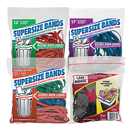 Supersize rubber bands top