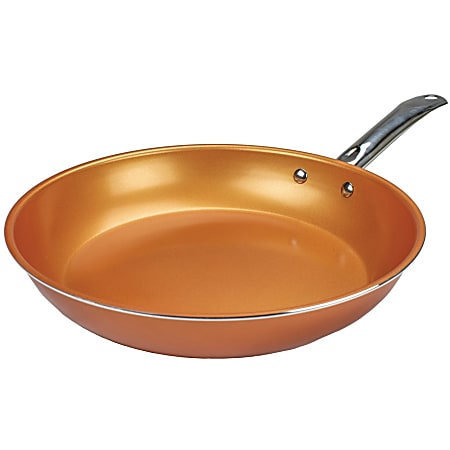 Brentwood BFP 328C 11 inch Non Stick Induction Copper Frying Pan 1