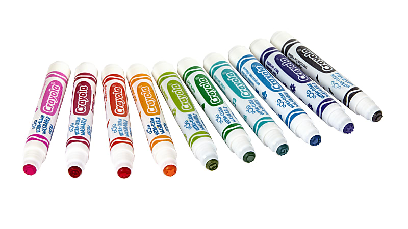 Shop for the Crayola® Ultra-Clean™ Washable Stamper Markers at Michaels