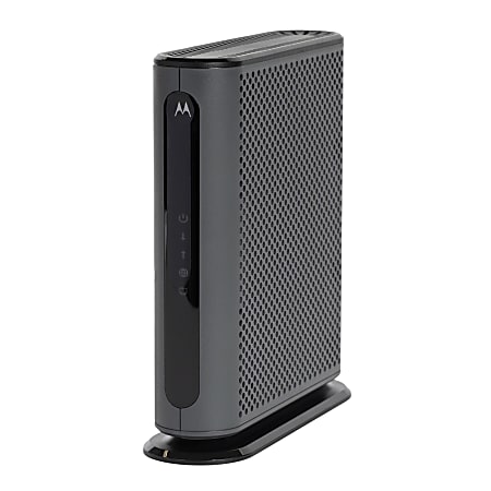 Motorola® MB8600 DOCSIS 3.1 32x8 Cable Modem, 7.88"H x 2.25"W x 7.25"D