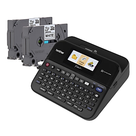 Brother® P-Touch D600 PC-Connectable Label Maker With Tape