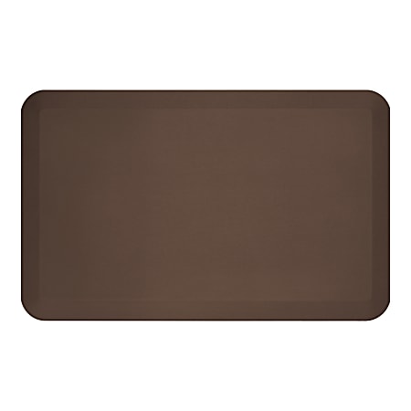 GelPro NewLife EcoPro Commercial Grade Anti-Fatigue Floor Mat, 32" x 20", Brown
