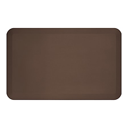 GelPro NewLife EcoPro Commercial Grade Anti-Fatigue Floor Mat, 32" x 20", Brown