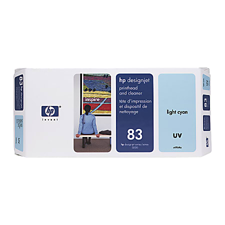 HP 83, Light Cyan Printhead (C4964A)