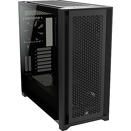 Corsair 5000D Airflow Computer Case - Mid-tower - Black - Tempered Glass - 0