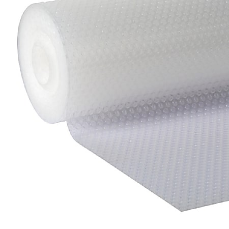 1roll PVC Drawer Liner, Simple Clear Waterproof Shelf Liner