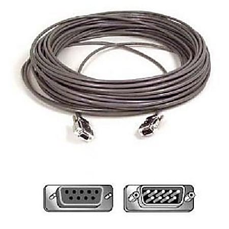 Belkin Pro Series CGA/EGA Monitor/Serial Mouse Extension Cable - DB-9 Male - DB-9 Female - 3ft