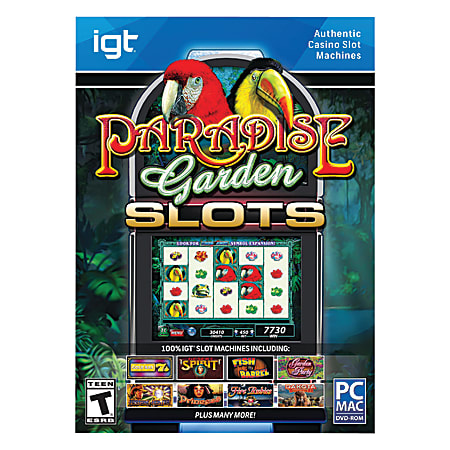 IGT Slots: Paradise Garden, For PC/Mac, Traditional Disc