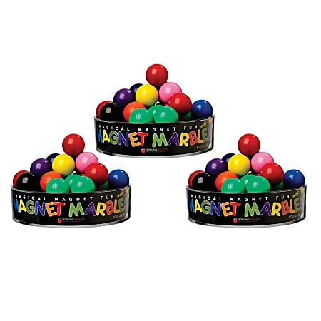 Magnetic marbles store