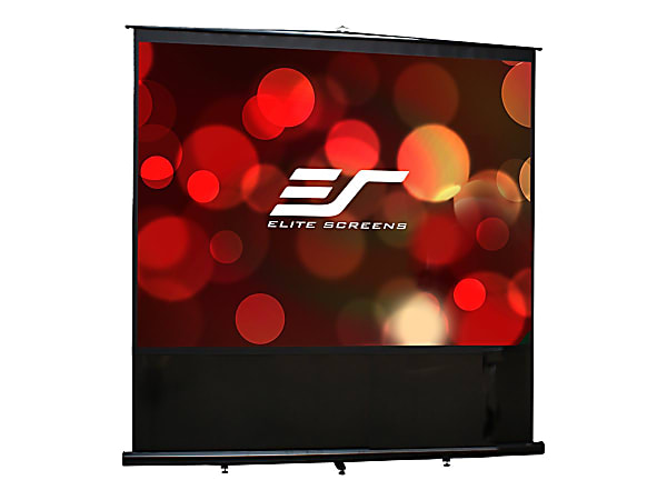 Elite Reflexion Series FM120V - Projection screen - 120" (120.1 in) - 4:3 - MaxWhite - black