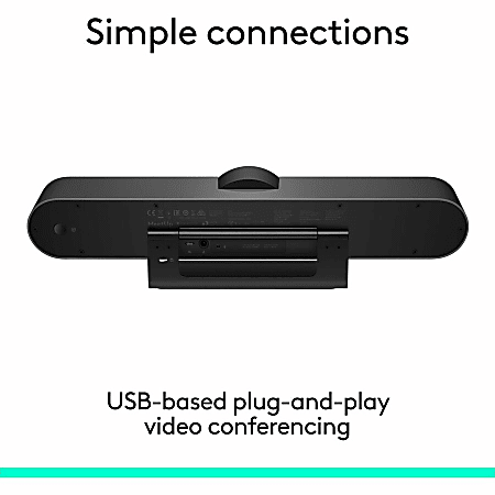 Logitech ConferenceCam MeetUp Videoconferencing Camera Black