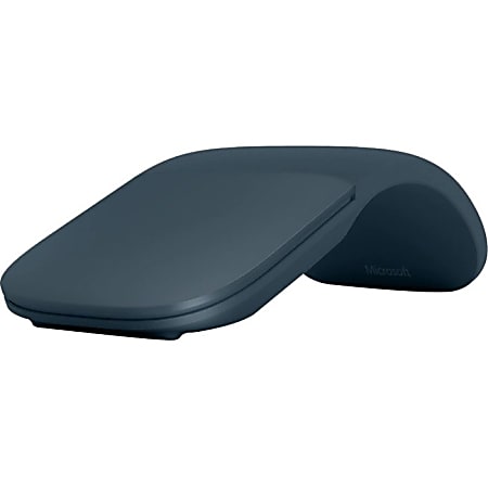 Microsoft Surface Arc Mouse - BlueTrack - Wireless - Bluetooth - 2.40 GHz - Ice Blue - 1000 dpi - Scroll Plane - 2 Button(s) - Symmetrical